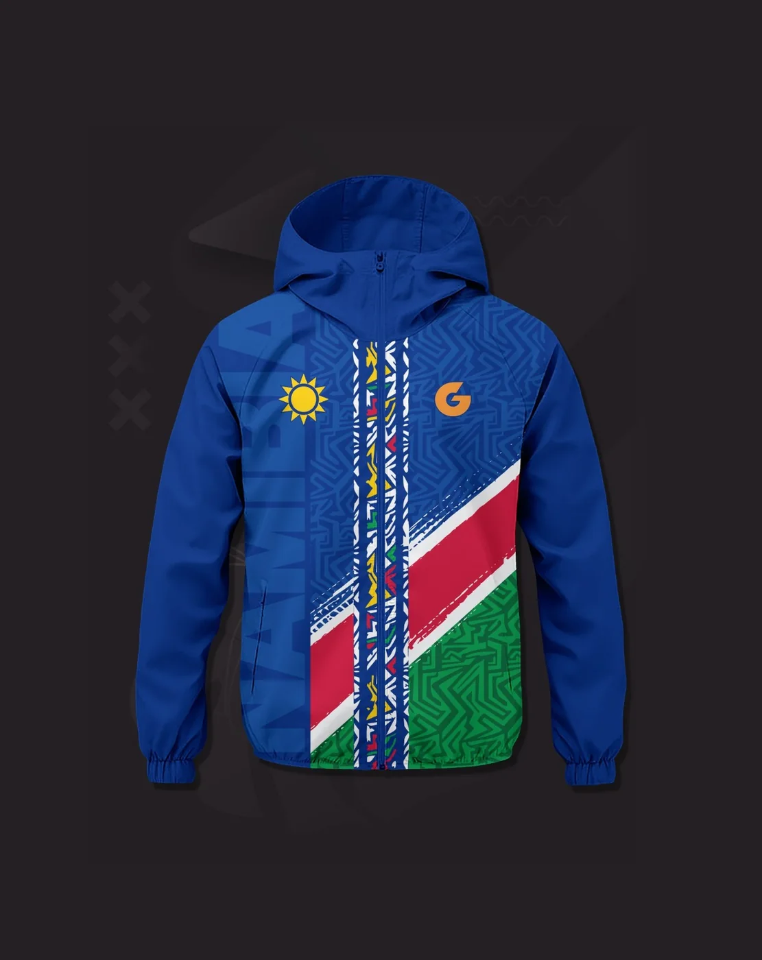 Namibia windbreaker, Namibia collection