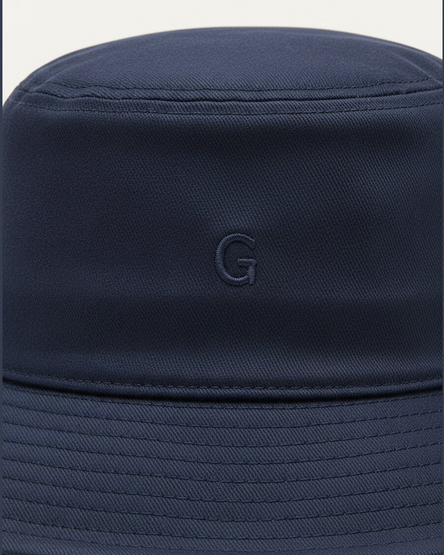 Bucket Hat, fabric texture detail