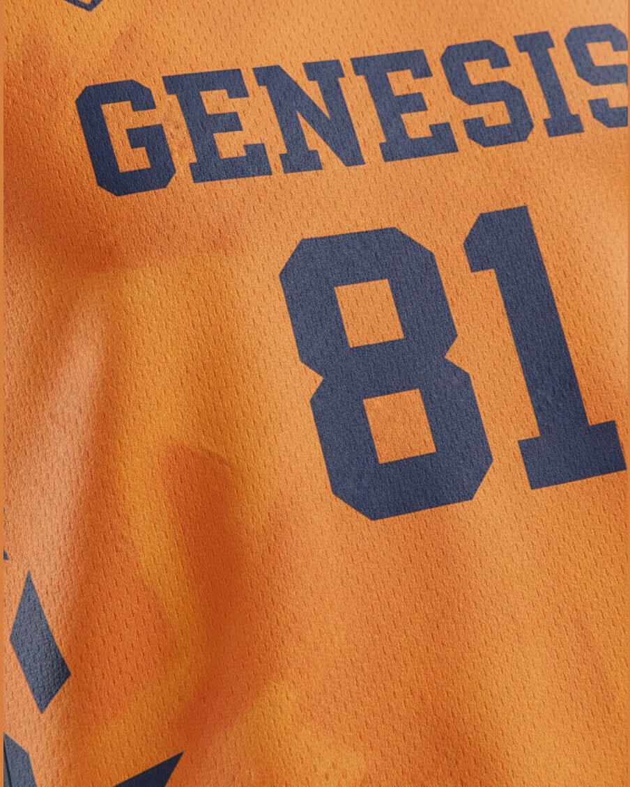 Rally Mesh Singlet, fabric texture detail