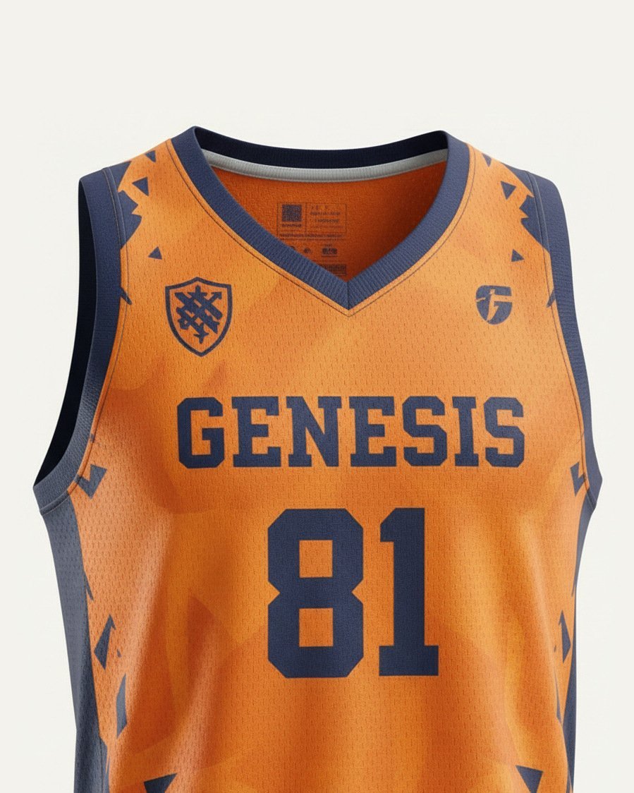 Rally Mesh Singlet, construction and finishing detail