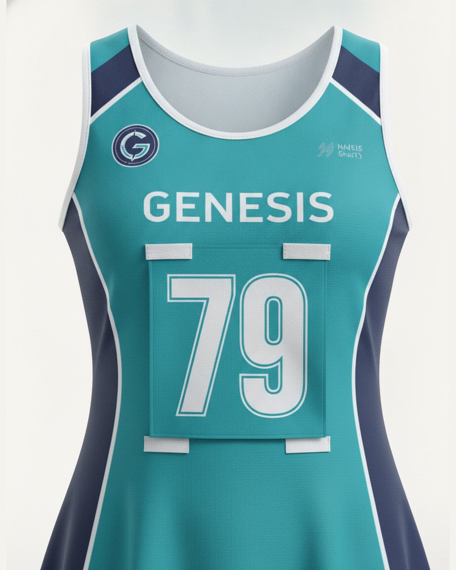 Vector Netball Dress, construction and finishing detail