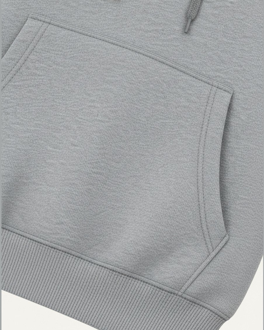 Cotton Club Hoodie, fabric texture detail
