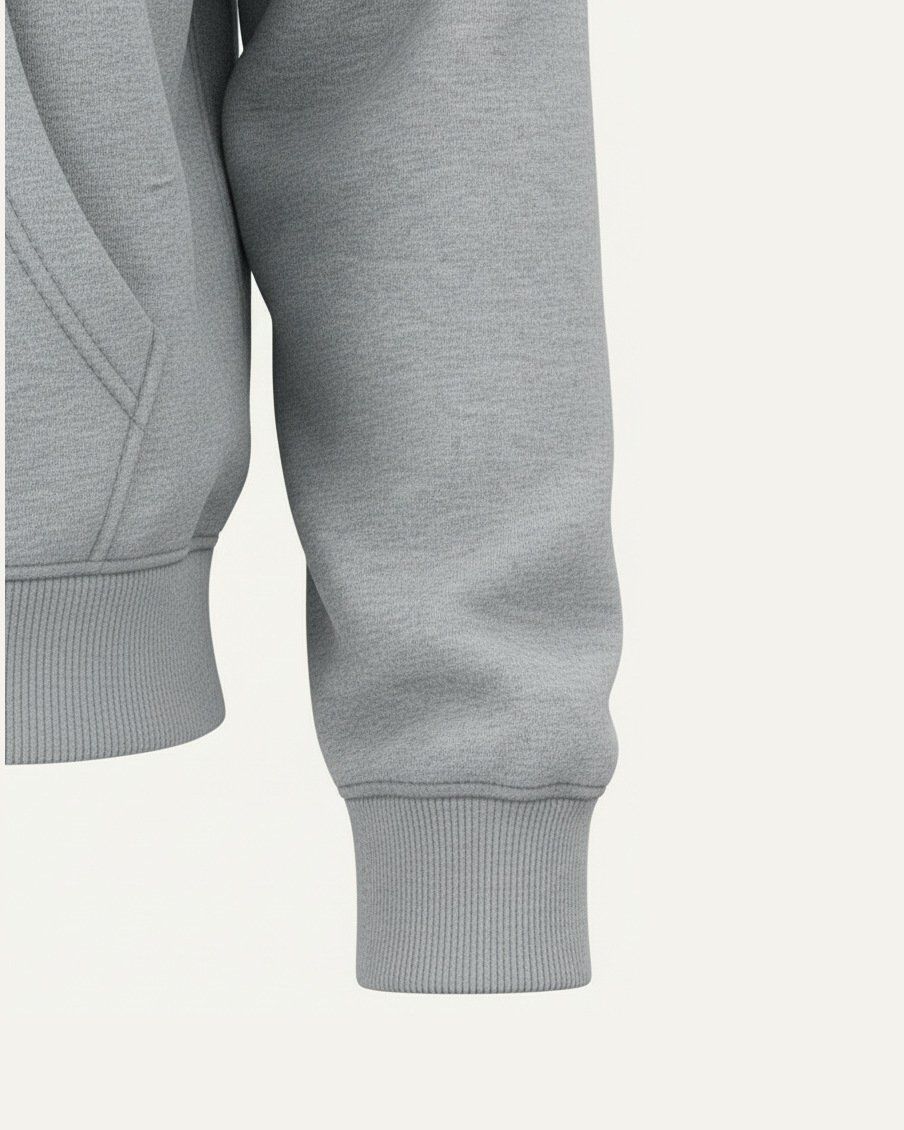 Cotton Club Hoodie, construction and finishing detail