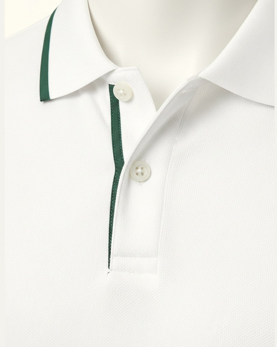 Centre Court Polo, construction and finishing detail