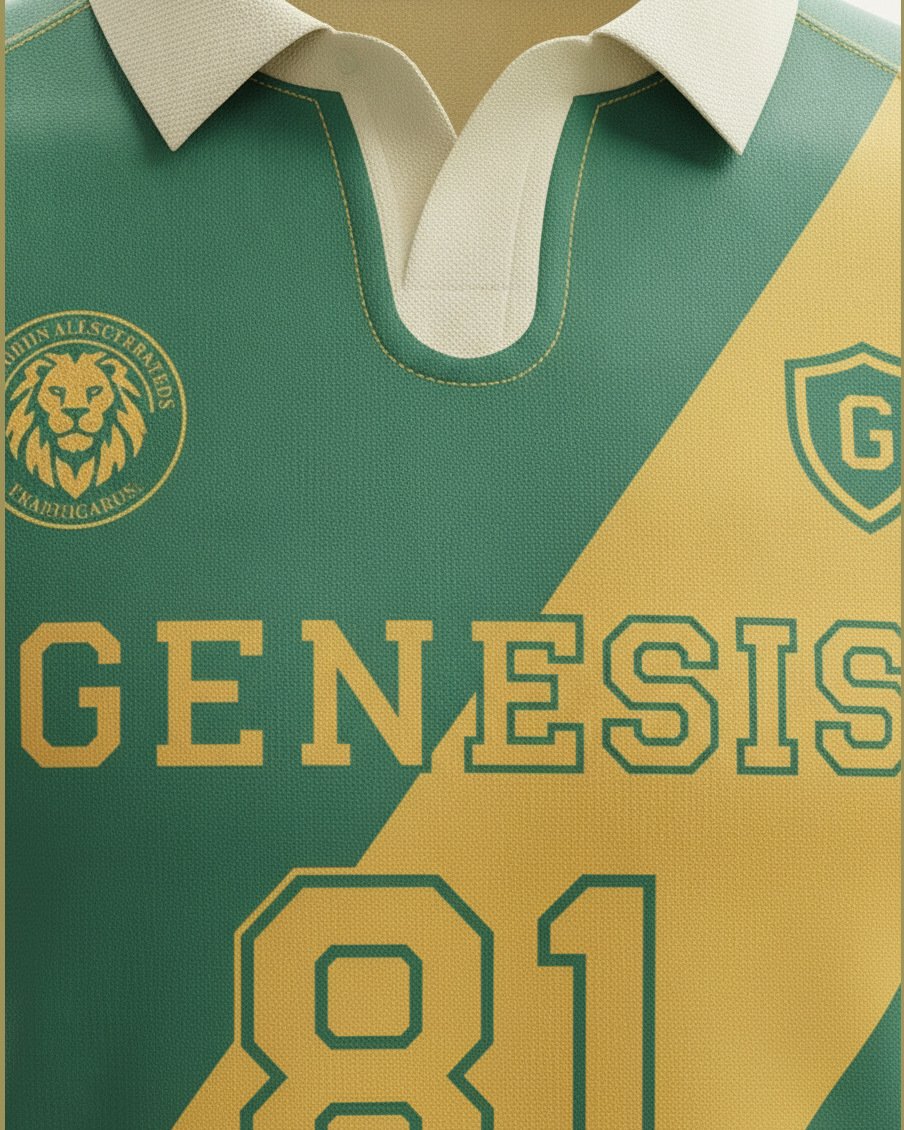 Highland Sash Jersey, construction and finishing detail